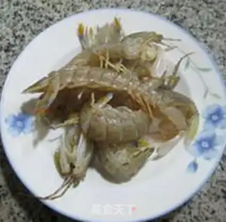 Make Shrimp oil and casserole step 1