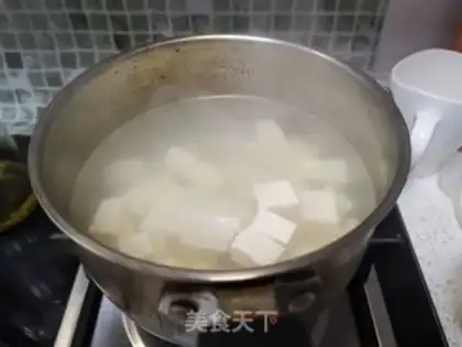 Make Clear the tofu step 2