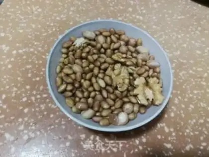 Make Peanut walnut soy step 0