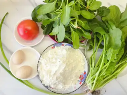 Make Pineapple egg noodles step 0