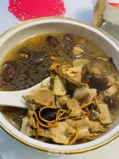 Make Twin mushroom weed chicken soup step 9