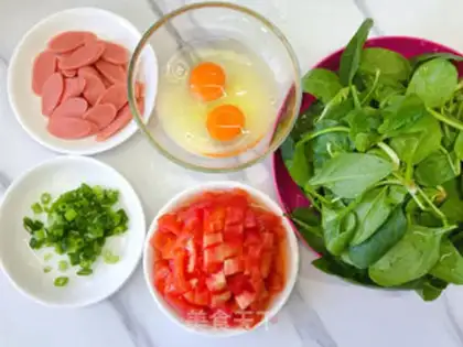 Make Pineapple egg noodles step 9
