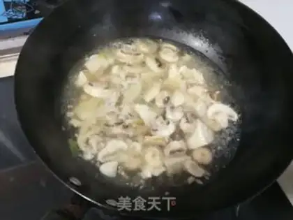 Make Shrimp mushroom tofu soup step 4