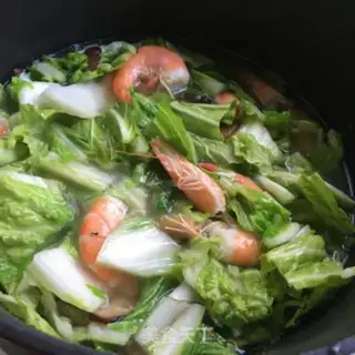 Make Shrimp cabbage tofu soup step 6
