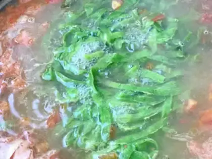 Make Pineapple egg noodles step 15