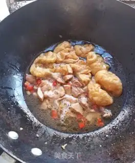 Make Tofu meat step 5
