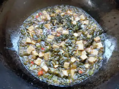 Make Sour sauce and tofu step 8
