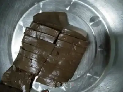 Make Fried pig blood step 0