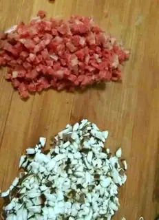 Make Weenie mushrooms step 1