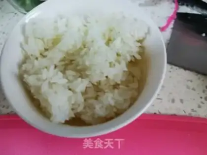Make A leftover eggcake step 1