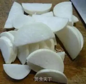 Make radish and chicken step 4