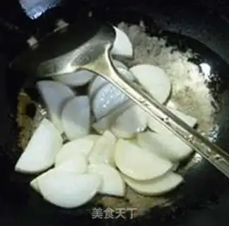 Make radish and chicken step 6