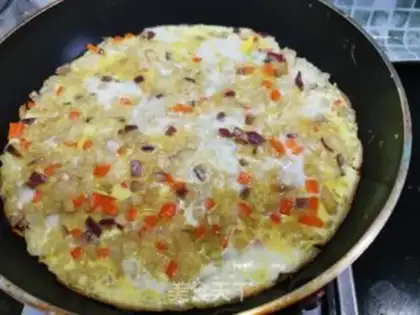 Make A leftover eggcake step 9
