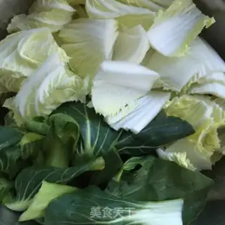 Make ♪ Little Moe-Ear fried the vegetables ♪ step 2