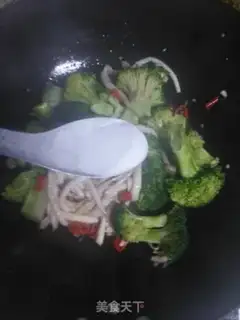 Make Shrimp sprouts step 6