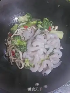 Make Shrimp sprouts step 7