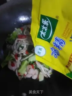 Make Shrimp sprouts step 8