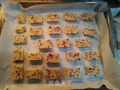 Make Cranberry cookies step 10