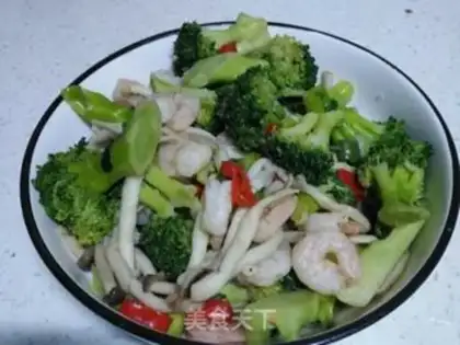 Make Shrimp sprouts step 9