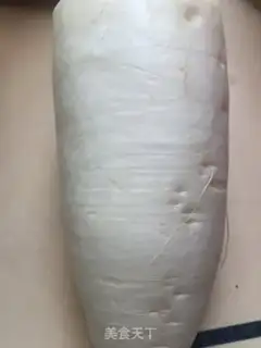 Make Clear the radish balls step 0