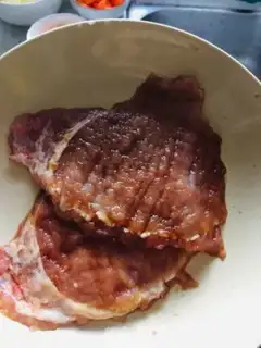 Make Curry pork chops step 0