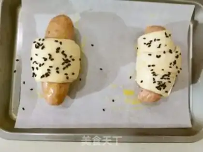 Make Hot dog rolls step 5