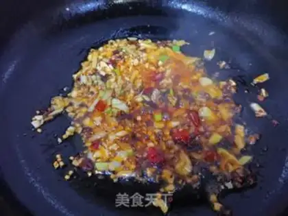 Make Spicy bean skin step 3