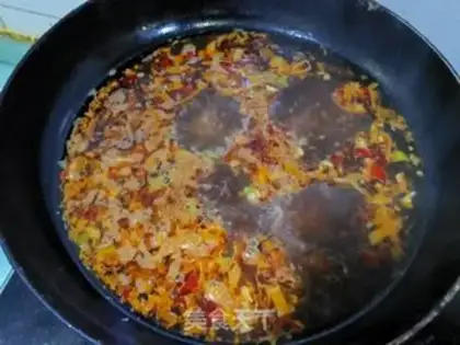 Make Spicy bean skin step 4