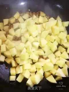 Make Meat, potatoes, rice step 4