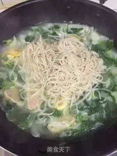 Make Noodles for the omelet step 4