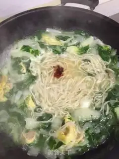 Make Noodles for the omelet step 6