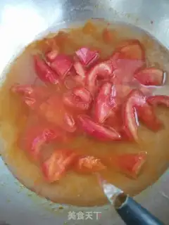Make Tomato egg soup step 2