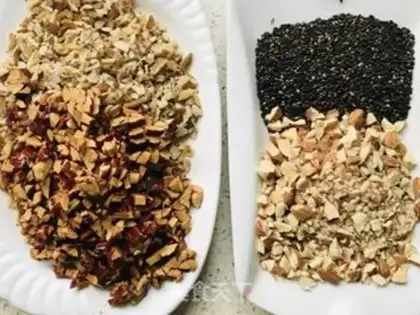 Make A red sugar nut step 1