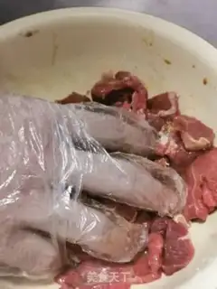 Make Garlic meat step 2