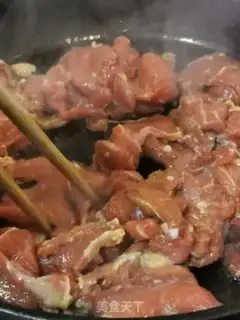 Make Garlic meat step 3