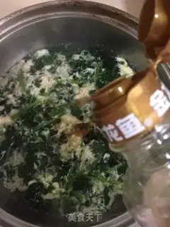 Make Black-mule fragrance egg soup step 8
