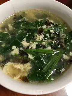 Make Black-mule fragrance egg soup step 10
