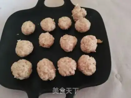 Make Shrimp meatballs step 2
