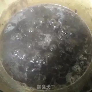 Make Black rice congee step 2