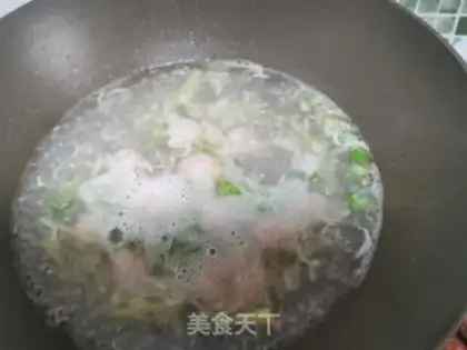 Make Shrimp meatballs step 8