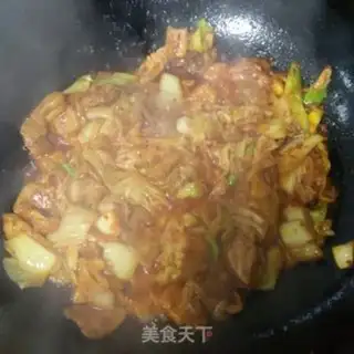 Make Hot cabbage makes meat step 7