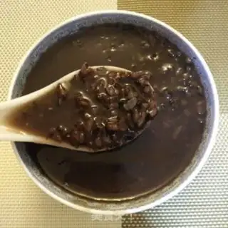 Make Black rice congee step 4