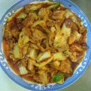 Make Hot cabbage makes meat step 12