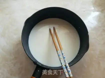 Make Fry milk step 1