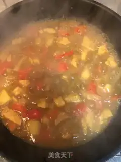 Make Curry potato chicken step 9