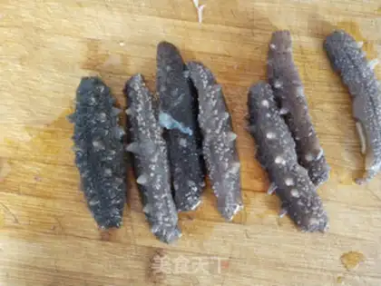 Make Chicken stew, sea cucumber step 4