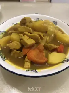 Make Curry potato chicken step 10