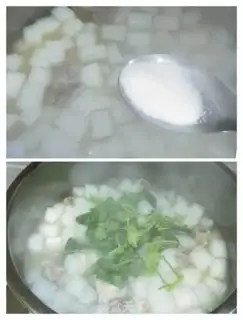 Make Lamb radish soup step 4