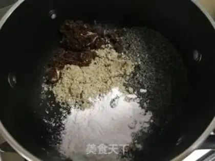 Make Black sesame paste step 1