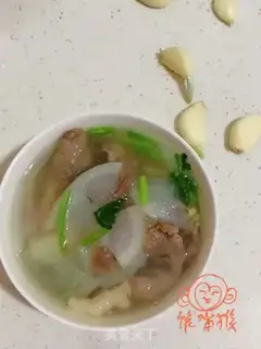 Make The radish lamb soup step 5